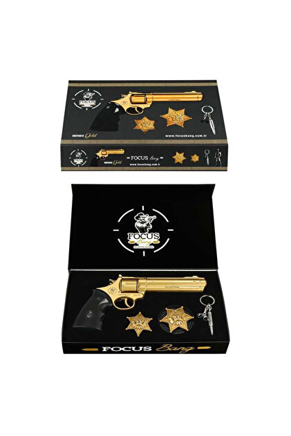 Art Tone FOCUS BANG OYUNCAK TABANCA GOLD SERİ – ŞERİF ARMASI +