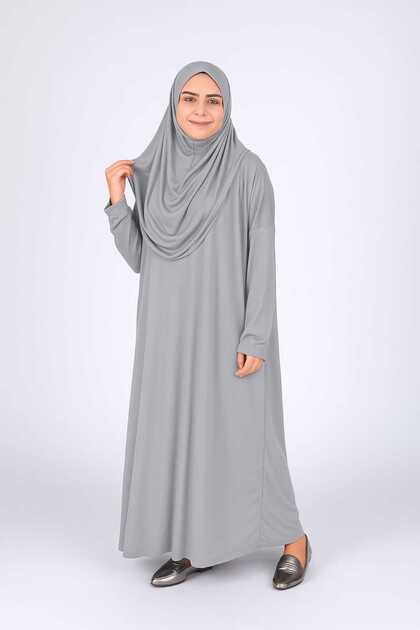 Practical Prayer Dress with Bag - Suitable for Sizes 36-44