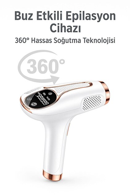 ATLT ATLANTİS IPL BUZ LAZER EPİLASYON 999.999 ATIM OTOMATİK MANUEL