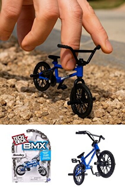 TOYFEST Tech Deck BMX Bisikleti Cult Beyaz Gerçek Metal Çerçeve