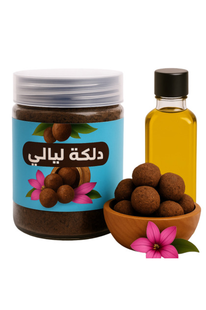 دلكة سودانية سوداء بالزيت – ١٠٠٠ غرام | ليالي العود