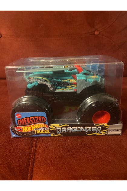 HOT WHEELS Monster Truck oversized dragonizer 1:24 - Fiyatı, Yorumları