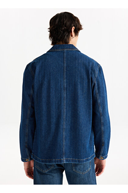 Mustang Lacivert Erkek Denim Ceket M5WM-CKT1701 - Fiyatı, Yorumları
