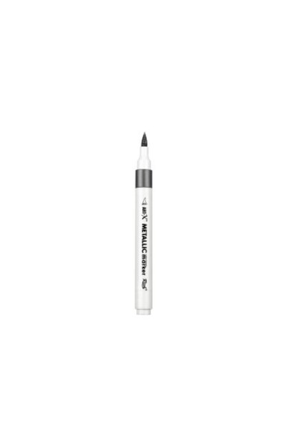Art-X Brush Tip Metallic Acrylic Marker Dark Silver No: 144