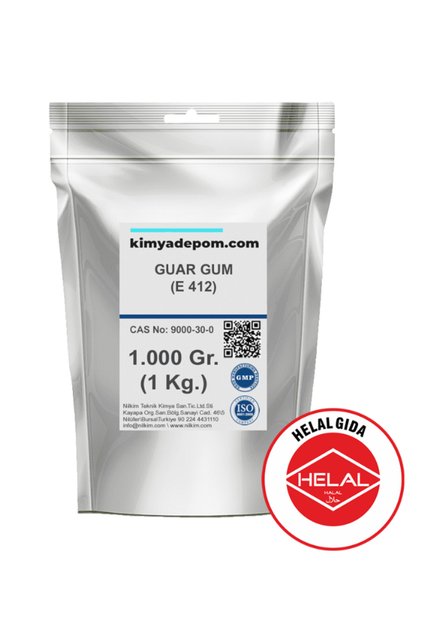 Guar Gum E-412 (Guar Sakızı) 1 Kg.