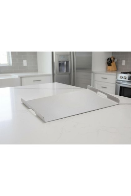 Gkd 304 Quality Stainless Steel Twisted Multi-Purpose Presentation Tray 25X40Cm