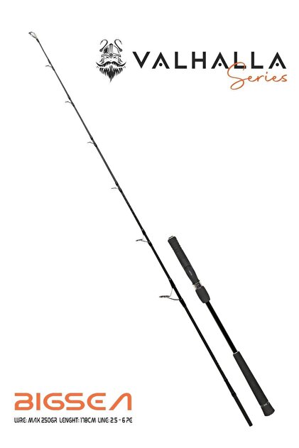 Fujin Valhalla Bigsea 178cm 250gr Speed Jig Live Bait Kamışı