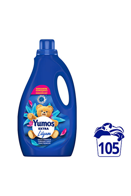 Yumoş Extra Konsantre Çamaşır Yumuşatıcısı Lilyum 105 Yıkama