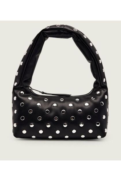 TJW HOLIDAY STUD SHOULDER BAG