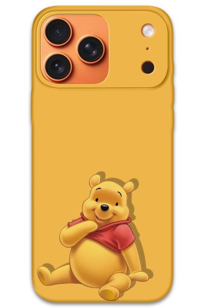 iPhone 17 Pro Max Case Hd Pattern Printed Back Cover - Winnie the Pooh 2