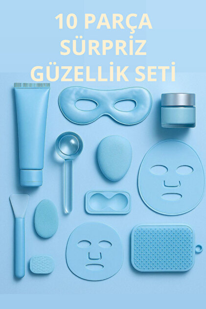 DAMİ KADINLARA ÖZEL 10 FARKLI ÜRÜN SÜPRİZ PAKET / CİLT BAKIM