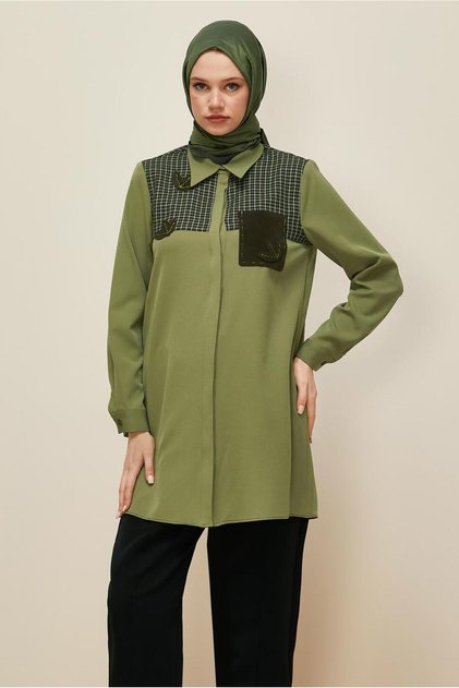 Shirt Collar Tunic 45941