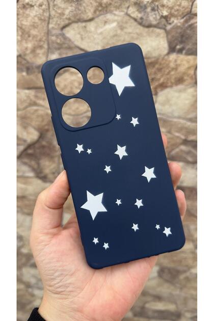 Tecno Camon 20 Pro Compatible Mini Star Pattern Silicone Shock-Absorbing Classic Protective Rubber Case