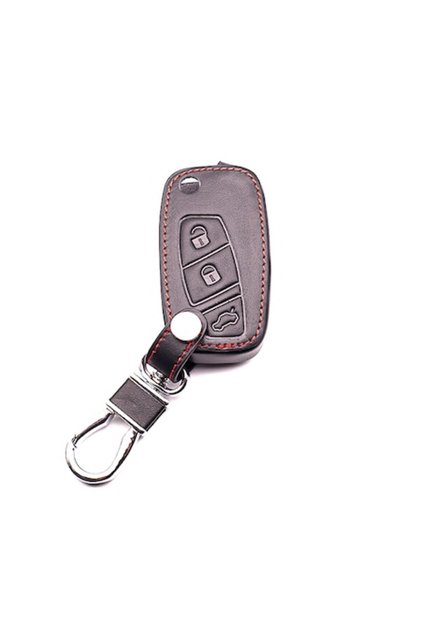 Калъф за ключ от изкуствена кожа за FIAT Panda / Stilo / Punto / Doblo / Grande / Bravo / 500 / Ducato / Mini