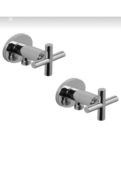 Eska Brass Rod Handle Tap Faucet Fountain Mixer Set of 2