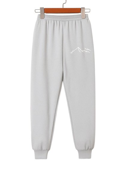 Mountain Printed Unisex Children's Trackpants