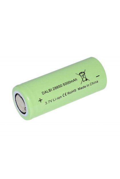 Литиево-йонна батерия, тип 26650, 3.7V, 5000mAh