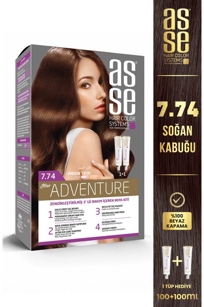 Adventure Set Saç Boyası No:7.74 Soğan Kabuğu