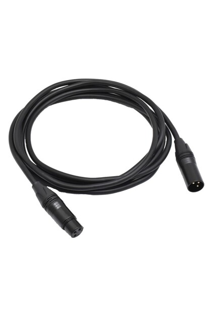 Аудио кабел XLR мъжки-XLR женски Prof - 6 мм / 5 м