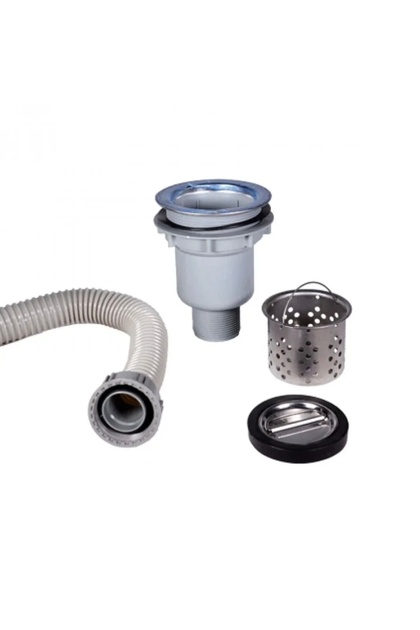 Sink Strainer with Drain for Single Kitchen Sink