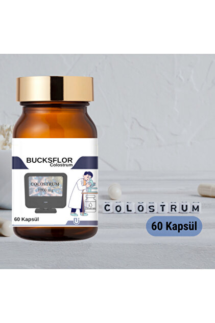 BUCKSFLOR Colostrum 1000 mg 60 Kapsül - Fiyatı, Yorumları