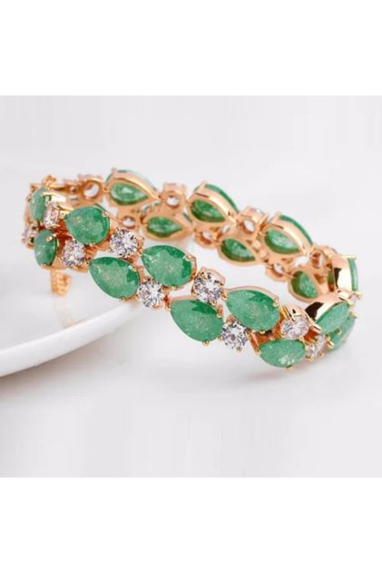 New Manoliza bracelet - green