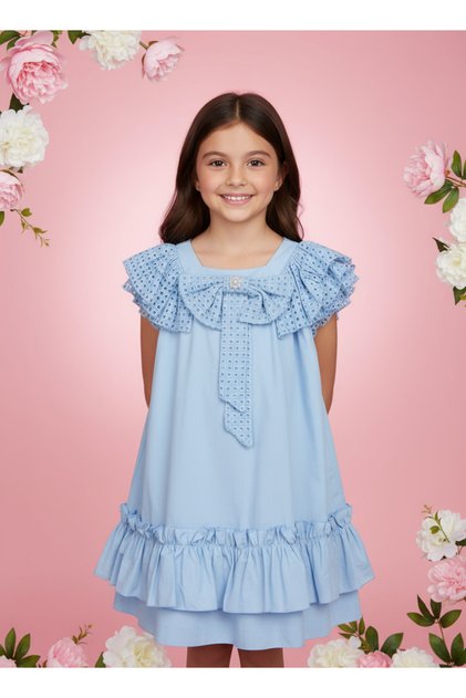 Koton Children's Dress with Bow