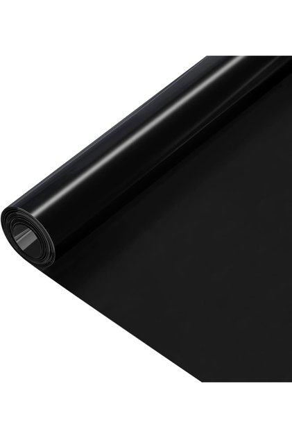 Folie Reflexiva Pentru Geamuri Pentru Intimitate si Protectie Solara, Negru, 60 x 200 cm