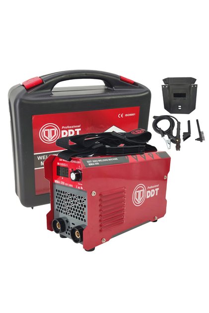 Μηχανή συγκόλλησης με μετατροπέα, PROFESSIONAL DDT-2003, MMA 350A, ηλεκτρονική οθόνη LCD, υψηλή τεχνολογία