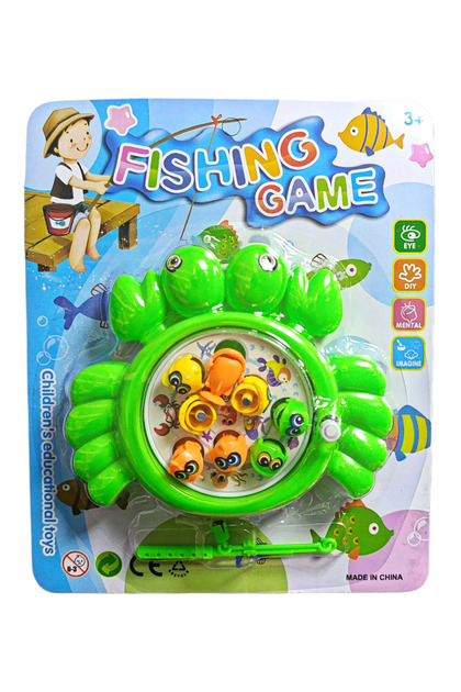 タカラガイセット Brother Toys Kurmalı 8 Balıklı Mıknatıslı Balık Tutma Balık