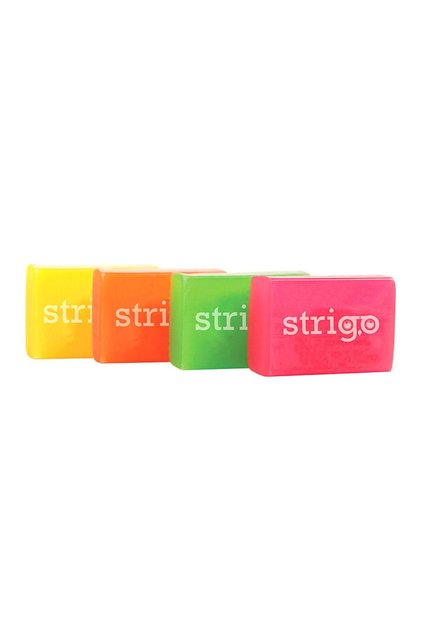 Set 4 Gume de sters Neon, culori mix
