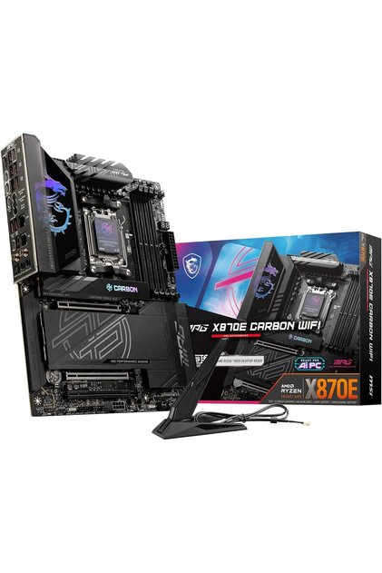 لوحة أم MPG X870E Carbon WiFi (AM5، DDR5، PCIe 5.0، Wi‑Fi 7)