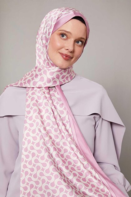 Pink S Pattern Angel Shawl