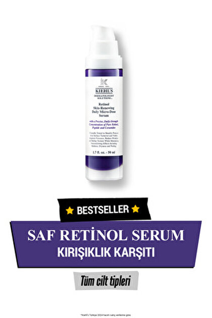 Kiehl's Dermatologist Solutions Retinol İçeren Kırışıklık Karşıtı