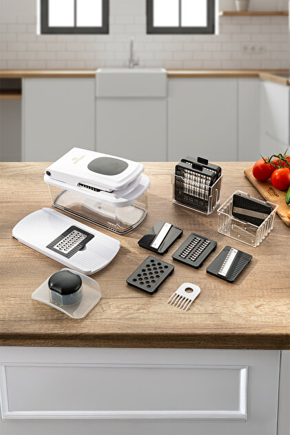 Emsan Smart Hazneli Doğrayıcı Beyaz 10 Parça - Fiyatı, Yorumları
