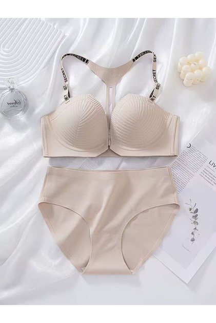 Set sutien fără cusături și lenjerie intimă Ece W2007