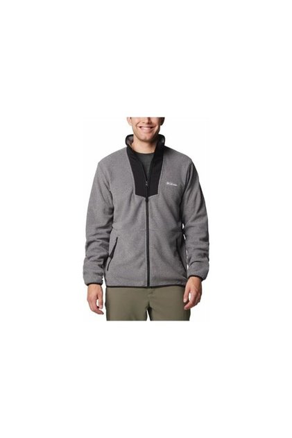 Sequoia Grove™ Full Zip Fleece Koyu Gri Melanj Erkek Outdoor Polar AM0596