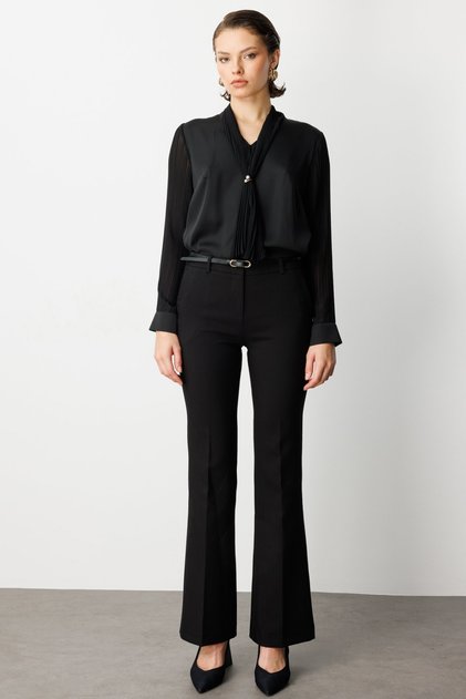 Buy Belted Spanish Flare Pants