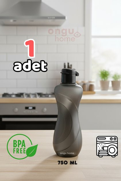 Yıkanabilir Su Matarası Akıtmaz Su Matarası Okul Suluğu Sporcu Matarası Kamp Matarası 750ml