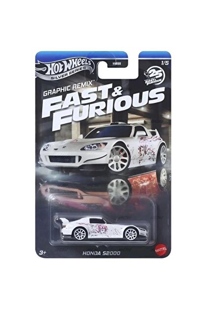 HOT WHEELS Silver Series Fast & Furious Honda S2000 Graphic Remix