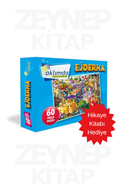 AKLIMDA ZEKA OYUNLARI 60 Parça Puzzle Prenses Kalesi - Fiyatı