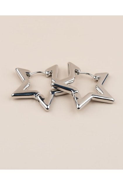 Astryn Star Hoop Xuping Steel Earrings