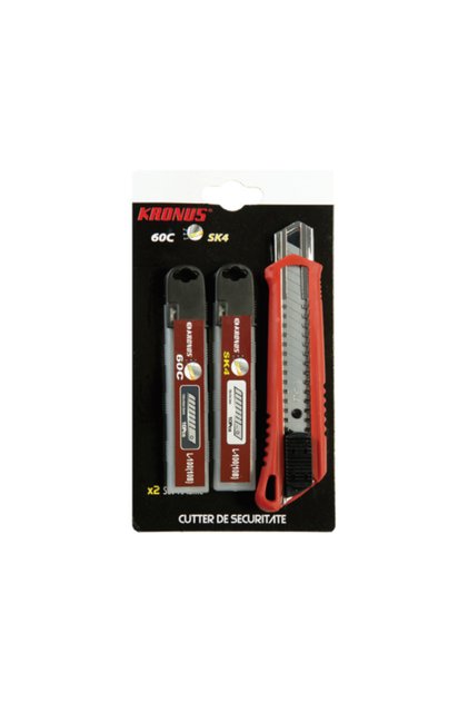 Cutter 160 mm cu set 10 lame schimb pt. cutter C60 & set 10 lame schimb pt. cutter SK4, L 160