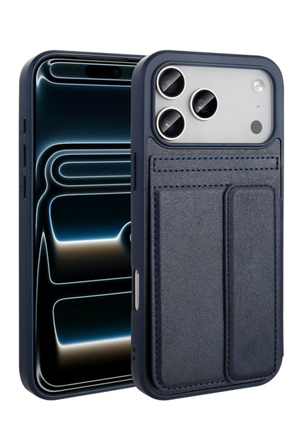 Rivor Apple iPhone 17 Pro Wallet Case Camera Protruding Pu Leather Textured  Card Holder Protective Cover- Trendyol