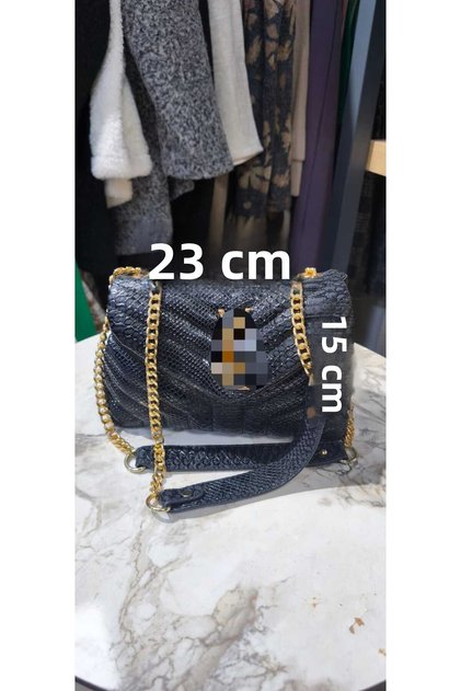 Asel Gold Detailed Leather Stylish Women's Bag