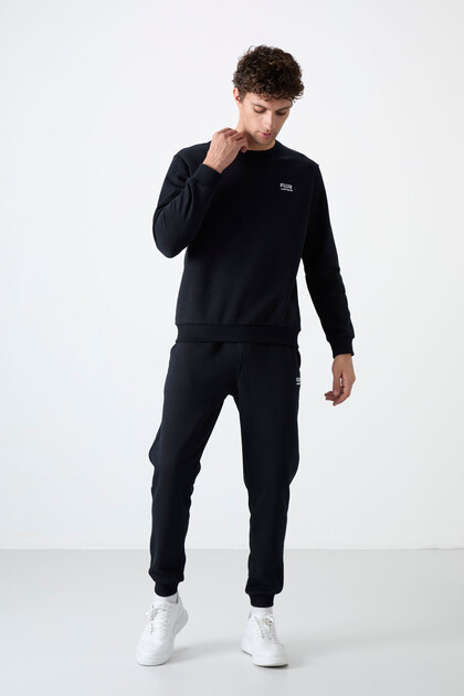 Andy Navy Blue Rose Gold Men's Tracksuit - 85190