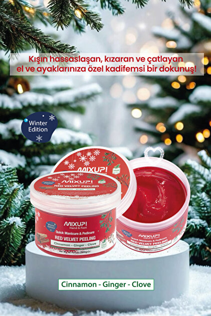 Mixup ! Hand ve Foot Red Velvet Manikür & Pedikür Peeling 300 GR
