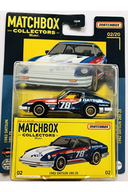 Matchbox 2022 Yeni Seri 1982 Datsun 280 Zx Rally 1:64 Ölçek