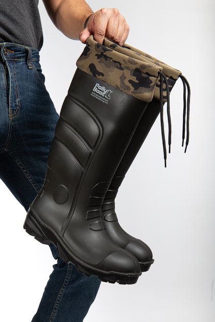 Boots S4 Uzun Konç 37 Cm %100 Su Geçirmez Burun Korumalı Ortopedik Tabanlıklı Poliüretan Çizme