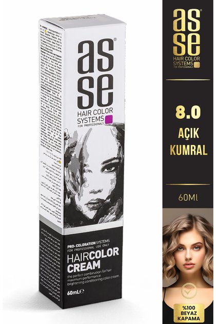 Hair Color Systems Saç Boyası 8.0 Açık Kumral